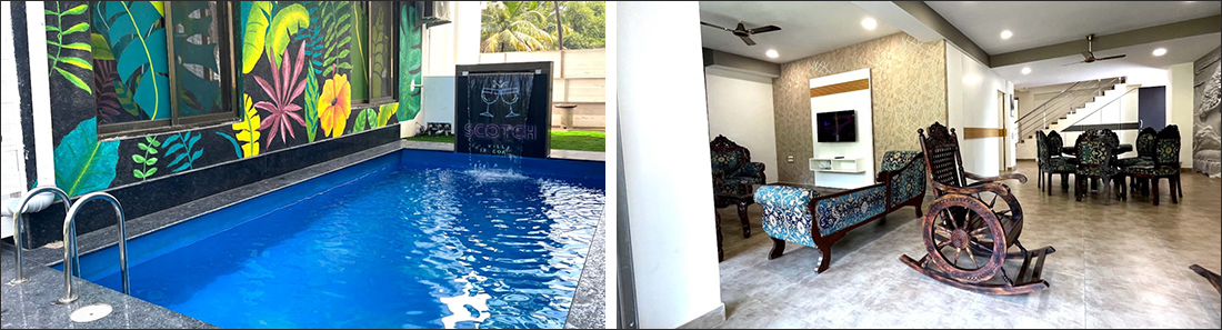 Pictures of 3BHK Apartment with Private Pool in Baga-Arpora, Goa | Luxury Stay Near Baga Beach